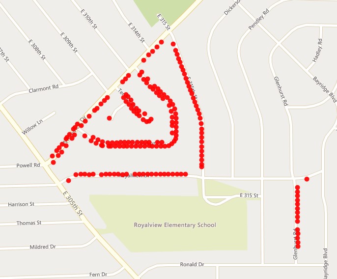 KIMBLE RECYCLE ROUTE Willowick Ohio