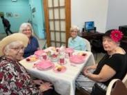 Lunch and Tea at the Senior Center 