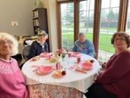 Lunch and Tea at the Senior Center 