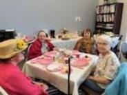 Lunch and Tea at the Senior Center 