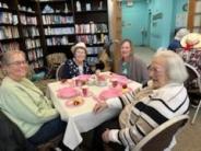 Lunch and Tea at the Senior Center 