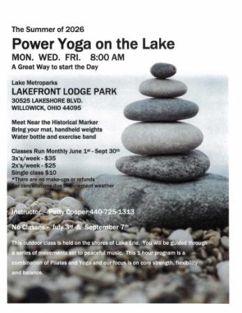 Yoga on the Lake