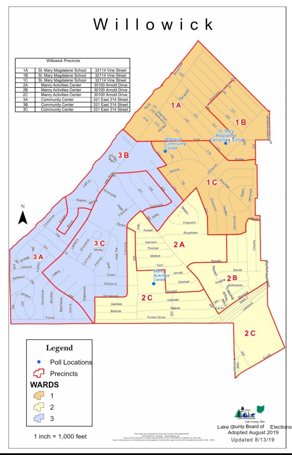 Ward Map