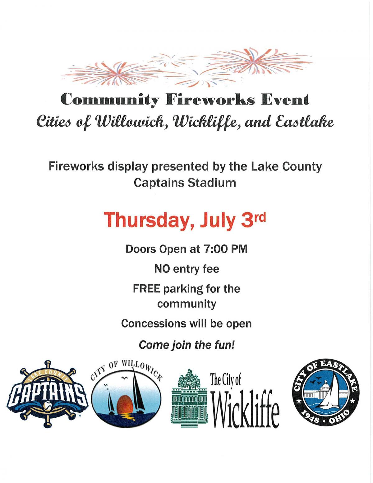 Community Fireworks 